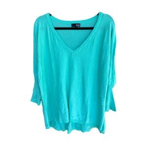 a.n.a Teal Knit Sweater